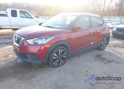 2020 Nissan Kicks Sv Xtronic Cvt from USA, damaged, VIN 3N1CP5CV4LL537378